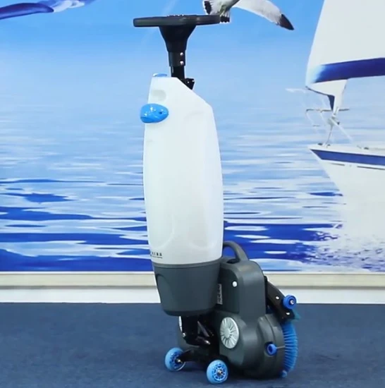 Haotian Factory Small 4.5L Floor Scrubber Cleaning Machine